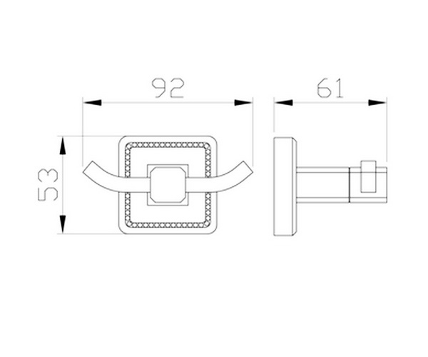 крючок WONZON & WOGHAND ROMA